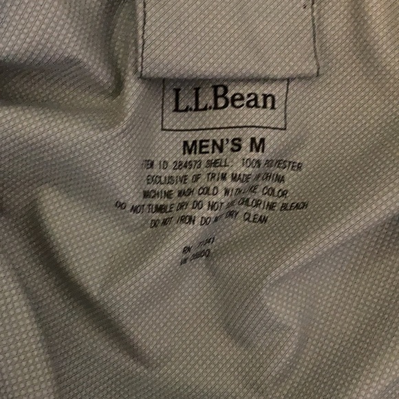 LL Bean Rain coat - Picture 1 of 3